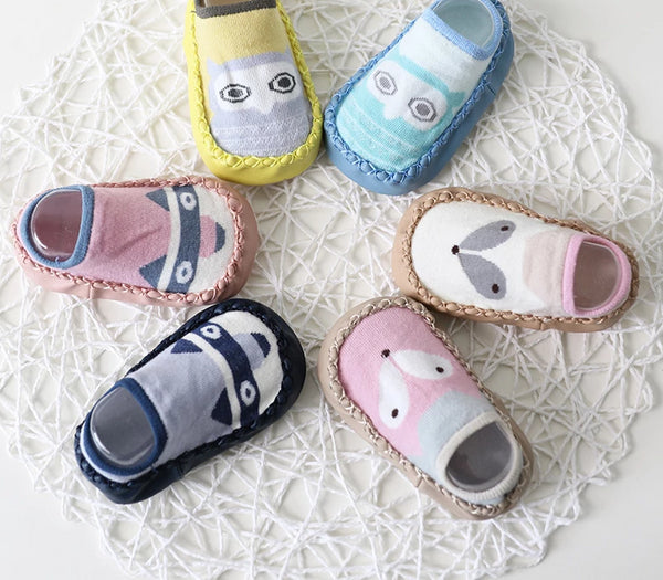 Newborn Baby Infant Shoe-Socks with Anti Slip Soles